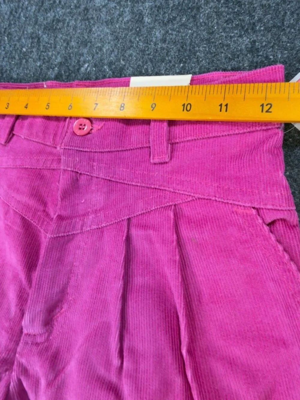 Levi's Corduroy Pants Girls 12 Pink Cotton Blend Regular Vintage 90s Made in USA